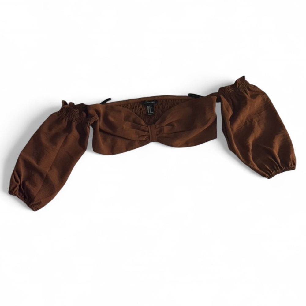 Forever 21 Chocolate Brown Top